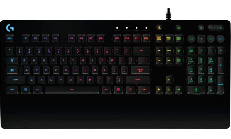Logitech-G213 är ett prisvärt och stilrent speltangentbord.