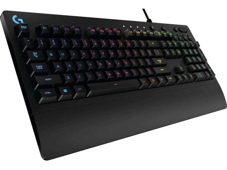 Logitech-G213-Prodigy-Tangentbord tar sig högt upp på vår topplista av bästa gaming tangentbord.