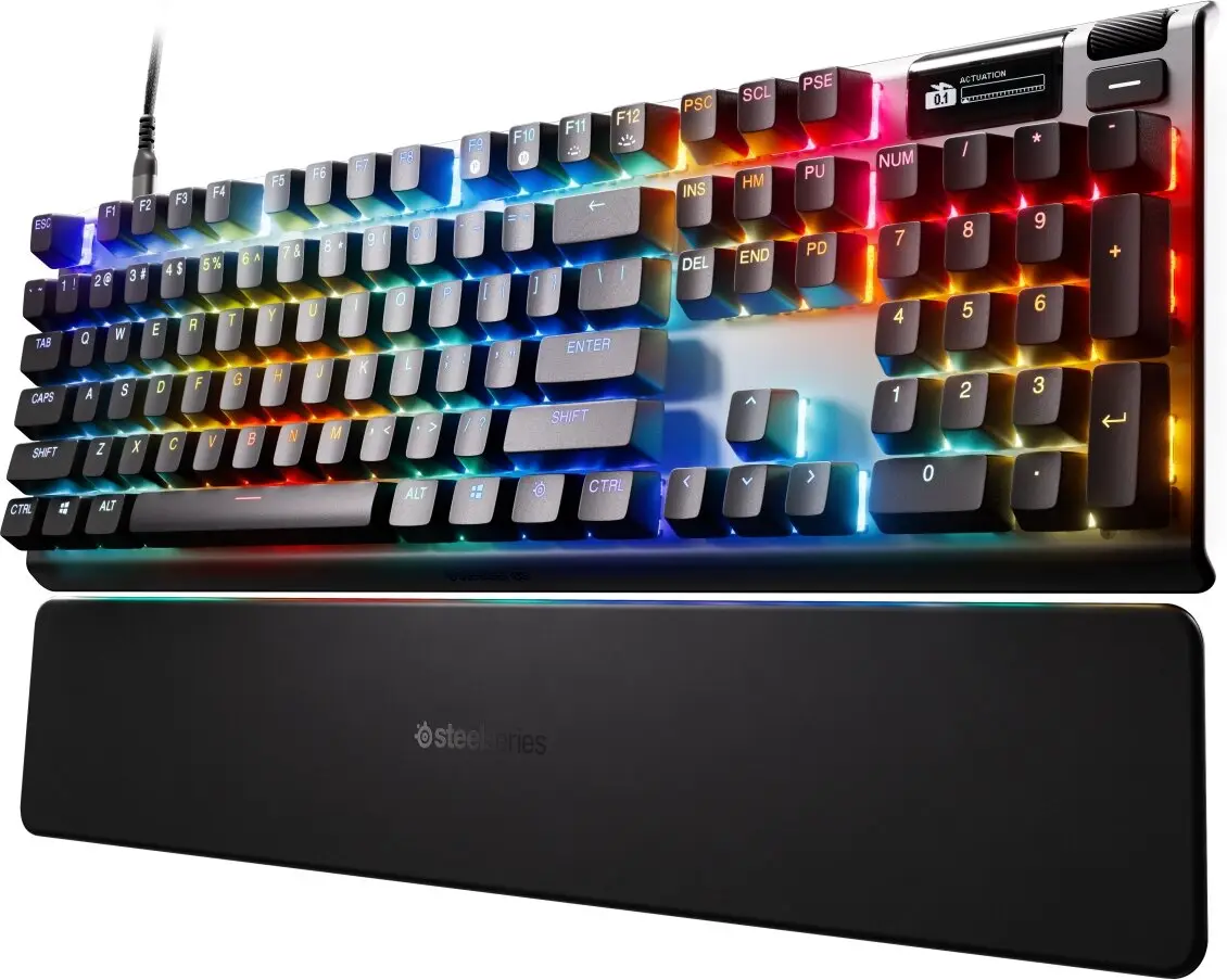 Steelseries Apex Pro Gen 3 är bästa gaming tangentbord enligt vårt test. Det är otroligt välgjort, mycket snabbt och ser bra ut.